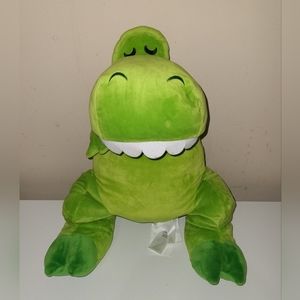 Disney Parks Cuddleez Toy Story Rex Dinosaur Large Plush Stuffed Animal Toy